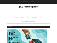 Tablet Screenshot of jason.404techsupport.com